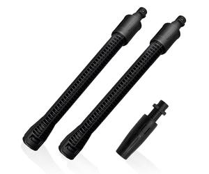 2 Pièces Lance Télescopique pour Nettoyeur Haute Pression - Extension Compatible avec Karcher K2-K7 - Buse Réglable, Pièce de Rechange pour Pistolet de Lavage