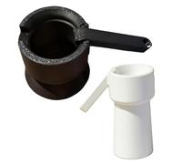 2 Pièces Lanceur De Capsules Et Ouvre-bière, Décapsuleur Portable 2-en-1, Antidérapant, Sans Effort, Pour Camping Fête Cuisine, Cadeau Adultes Hommes Femmes, Noir ABS, 7x4x2.5 Cm