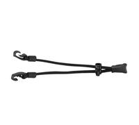 2 Pièces Lanière pour Masque Ajustable Anti-glisse Crochets, Noir | Polyester Plastique Métal, Longueur Réglable, Lot, pour Adultes et Garçon et Filles