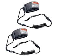 2 pièces Leash de Taille Surf 7mm,Élastique Sup Corde Sécurité pour Planche de Surf Stand up Paddle Board Kayak