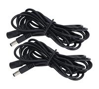2 Pièces LED Rallonge de Lumière Solaire Surveillance Câble D'extension de Connexion d'alimentation 12V 24V Type Universel 5.5x2.1mm