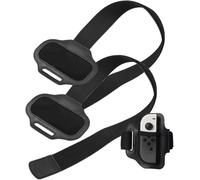 2 Pieces Leg Strap for Switch Leg Band for Switch Leg Strap Compatible with NS Switch Ring Fit Adventure Game/Nintendo Switch Sports Play SoccerBlack Adjustable Movement