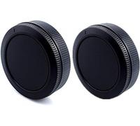 2 Pièces Lentille Arrière Cap+2 Pièces Bouchon Corps Pour Eos R5/ R6/R/Ef Rp Plus Pour Rf Mount Lens(2 Sets)[Camera2458]