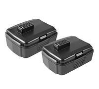 2 pièces Li-ION 12V Batterie pour Ryobi CB120L BPL-1220 BID-1201 CAH120LK CD100 CK212DA CKF-120LM CR-1201 CS-1201 HJP001 HJP001K HJP002 HP612 K JG00. 1 LSD-1201PB LSD-1202PB