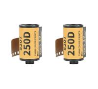 2 Pièces, L'incarnation du Film d'impression Couleur Classique de 35 Mm, Superbe pour la Pratique et L'expression de Teintes Vibrantes, Compatible avec 135 Appareils Photo de