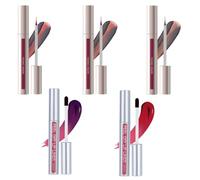 2 Pièces Lip Stain Peel Off Peel Off Lip Gloss Haute Pigmentation Résistant À L'eau Aux Bavures Pour Looks Maquillage Polyvalents Adapté À Vie Quotidienne Fêtes Réunions Inclure 3 Peeloff Lipliner