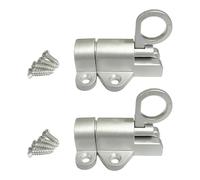 2 pièces loquets de sécurité de porte en alliage d ' aluminium loquets automatiques serrure de portes matériel maison fenêtre porte anneaux de traction de sécurité boulon de porte à ressort