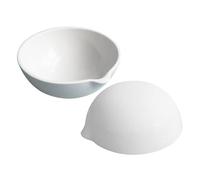 2 pièces/lot 35 ML à 500 ML Plat d'évaporation en céramique/Bol en céramique avec Bec/Plat d'évaporation hémisphérique (Size : 60ml)