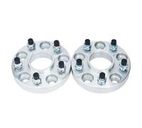 (2 Pièces/lot) 5x130-84.1 M14X1.5 Aluminium 6061 T6 Moyeu Centré Avant/arrière Entretoise De Roue Voiture Jantes Voiture(2pcs 30mm thick)