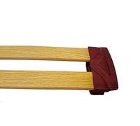 2 pièces Lot de 2 plaques courbées en bois de hêtre - Pièce de rechange pour Doga - 3,8 x 77 x 0,8 cm - pour extension avec cadre de largeur 85 cm