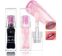 2 Pièces Lot Rouge A Levre Pailleté Noir Longue Tenue Magique Change Couleur Rouge A Levre Sans Transfert Rouges À Lèvres Brillant À Lèvres Lip Gloss Oil Lipstick Kit Maquillage Femme Cadeau