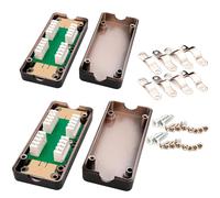 2 Pieces LSA CAT7 Connection Module Extending Network Cable and Cables Installation Junction Box Repair Tool for CAT.7 CAT.6 CAT.5 Network Cable Ethernet Installation Cable RJ45 LAN