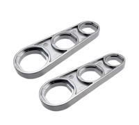 2 Pièces M16/M18/M20/M22/M24/M28 Clé à Barboteuse pour Robinet, Aérateur Buse Mélangeuse Aérateur,Chromée Clé de Mousseur Robinet M24, Outil Polyvalent pour l'Ajustement du Débit d'Eau