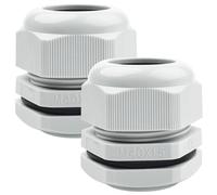 2 pièces M40 Emboutissage de câble - Caianwin IP68 Passage de câble étanche Emboutissage de câble Set pour boîte de dérivation, boîte de distribution, boîtier de sécurité en saillie, boîtier de