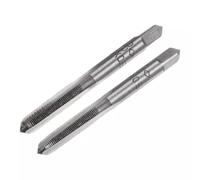 2 pièces M5 x 0,5 en alliage d'acier à outils, 2 pièces, 1 pièce en plastique et aluminium 0,5 ténacité et résistance à l'usure, souvent utilisés pour percer des trous ou créer de nouveaux filetages