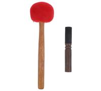 2 Pièces Maillet de Bol Chantant en Bois et Feutre, pour Bols | Bâtonnet Léger, Prise Confortable, Finition Polie, pour Yoga, Spa, Enseignants et Détente Mobile