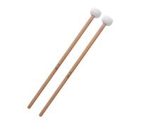 2 Pièces Maillet de Tambour Blanc Feutre Maillets de Timbale Maillets de Percussion pour Timbales Caisse Claire Accessoires D'instruments de Musique