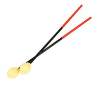 2 Pièces Maillets de Marimba en Fibre de Carbone et Coton Jaune | Accessoires pour Instruments de Percussion, Baguettes de Xylophone, Toucher Confortable, Structure Stable