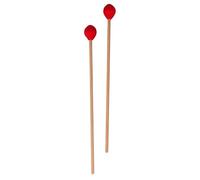 2 Pièces Maillets de Marimba Professionnels, Bâtons de Xylophone | Noyau Nylon et Manche Hêtre, Surface Lisse, Usage Sûr, pour Débutants et Professionnels