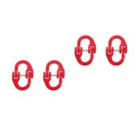 2 Pièces Maillon de Connexion de Chaîne de Levage 2t en Acier | Liaison de Chaîne de Sécurité, Attache Robuste à Haute Résistance, Installation Facile, Boucle Anti-chute