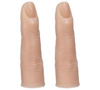 2 Pièces Main en Silicone Articulée, Doigts Réglables | Surface Réaliste, Texture Fidèle, pour Ongles Acryliques et Press-on, Usage Cours ou Maison
