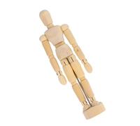 2 Pièces Mannequin Articulé en Bois pour Dessiner, Modèle Support