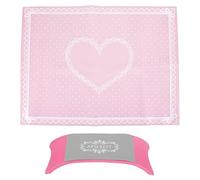 2 Pièces Manucure Main Oreiller Main Pad Accoudoirs De Chaise Support D'accoudoir Accessoires Coussinets De Bras De Chaise De Bureau Repose Pied Pédicure Sèche Mains Plastique Rose Beaupretty