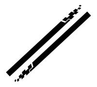 2 pièces Marchepieds latéraux pour Acura,Extensions de Jupe latérale,Barre de Protection en Aluminium,Accessoires de décoration de Voiture,A-Black