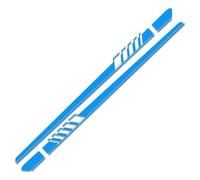 2 pièces Marchepieds latéraux pour BYD Yuan/Song Pro,Extensions de Jupe latérale,Barre de Protection en Aluminium,Accessoires de décoration de Voiture,D-Blue