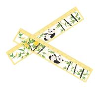 2 Pièces Marque-page Décoratif Style Règle Droite Fine en Métal | Léger et Très Fin, Objet Décoratif pour Livre, Format Pratique à Glisser un Carnet