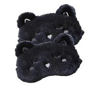 2 Pièces Masque de Carton Mignon Masque de Yeux Doux pour Optimal pour Maison Voyages