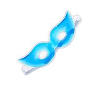 2 Pièces Masque Glacé Yeux en Gel Pvc Bleu, Patch | Confortable, pour Sommeil et Usage Partout, Aide à Détendre le Regard Réduire les Gonflements