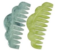2 Pièces Massage Pebgar, Outil De Massage Manuel, Peigne De Massage Portable, Adapté À La Tête, Au Cou, Au Dos, Aux Mains Et Aux Pieds.