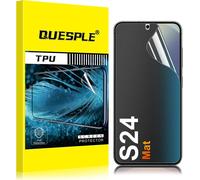 [2 Pieces] Matte Screen Protectors For Samsung Galaxy S24,Anti-Fingerprint,Anti-Glare Matte Tpu Screen Protector,Bubble-Free,Compatible With Fingerprint Reader