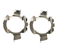 2 pièces métal LED H7 Ampoules adaptateurs Support de Base de Lampe Clip de Support