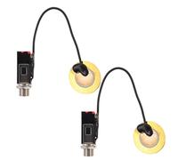 2 Pièces Micro Kalimba Auto-adhésif 6 Capteur Piézo de Contact
