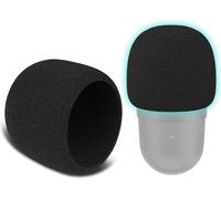 2 Pieces Microphones Pop Filter pour Razer Seiren Mini,Protecteur Microphone Mousse Couvre Pare-Brise.[J305]