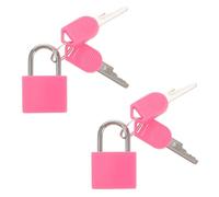 2 Pièces Mini Cadenas n Laiton 20mm, Petit Verrou de Voyage