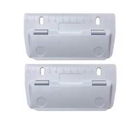 2 Pièces Mini Perforatrice 2 Trou, Petite Perforatrice pour Papier A4, Perforatrices Avec échelle, Perforatrices Papier Portative pour Marque-pages, Classeurs, Papiers, Notes Autocollantes- Blanc