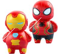 2 Pièces Mini Pistolets a Eau Enfant, Petit Pistolet a Eau de Figurine d'Anime, Water Gun pour Fêtes Estivales en Plein Air, Piscine, Plage et Jardin (B)