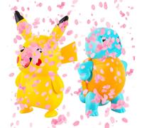 2 Pièces Mini Pistolets a Eau Enfant, Petit Pistolet a Eau de Figurine d'Anime, Water Gun pour Fêtes Estivales en Plein Air, Piscine, Plage et Jardin (A)