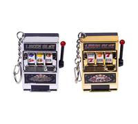 2 Pièces Mini Porte-Clés De Console De Jeu, Porte-Clés De Jeu De Machine À Fruits, Pendentifs De Jeu Créatifs, Porte-Clés De Jeu, Porte-Clés Personnalisés