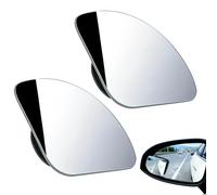 2 Pièces Miroir Angle Mort, pour BYD Sealion 5 / Song Pro DMI 2024-2025 Miroir de Sécurité Grand Angle HD Rotation 360° Réglable, Latéral Aide Stationnement