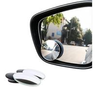 2 Pièces Miroir Angle Mort pour Hyundai i10 2008-2024, Verre HD Miroir de Rétroviseur Convexe 360° Réglable Grand Angle Auto Imperméable