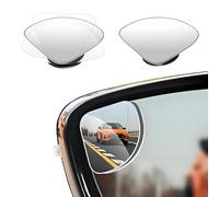2 Pièces Miroir Angle Mort pour Renault Captur II 2024-2019, Rétroviseur Convexe Accessoire Sécurité Grand Angle Miroir Vue Latérale Miroir Sans Cadre