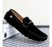 2 pièces Mocassins décontractés faits main avec perles, nouveaux pour l'automne 2025, chaussures de conduite sans lacets unisexes, baskets plates à la mode, cadeau de couple pour Halloween EUR36,EUR37