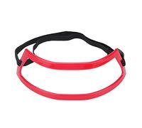 2 pièces modèle de rasage de décolleté pour hommes, outil de guide de coupe de cheveux du cou, kit de mise en forme de la ligne de cheveux rouge, outils de mise en forme de la