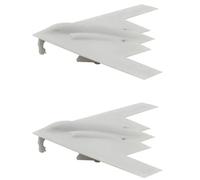 2 Pièces Modèle Militaire 3D B-2 Bombardier Furtif 1/2000 1/700 1/350 Modèle d'avion Stratégique 2 for Collection De Passe-Temps De Modèle De Bricolage(1/2000(21mm))