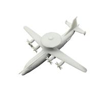 2 Pièces Modèle Militaire KJ-500A avec Tuyau De Carburant Avion D'alerte Précoce 1/2000 1/700 1/400 1/350 Échelle Modèle d'avion De Patrouille Militaire for Le Bricolage(1/700 (52mm))