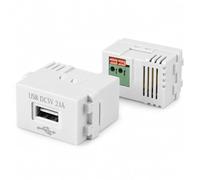 2 Pièces Module Alimentation USB 220V vers 5V 2,1A pour Panneau, Transformateur Charge Rapide Secteur Intégré Encastrable 128 Type Compact pour Téléphones Portables, Tablettes, Transformateur Sécurisé